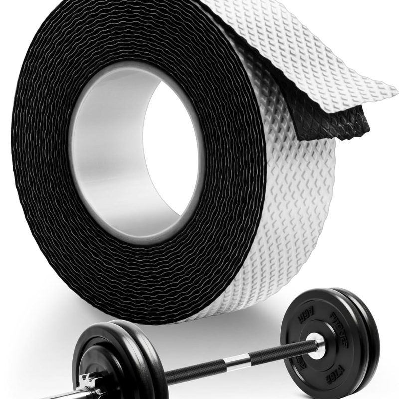 SARDVISA 15FT Self-Fusing Tape, Soft Silicone Grip Tape, Universal Non-Slip Haddle Wrap Tape for Paddle, Bike Handlebar, Fishing Pole, Barbells, Sports & Gym Equipment Tools
