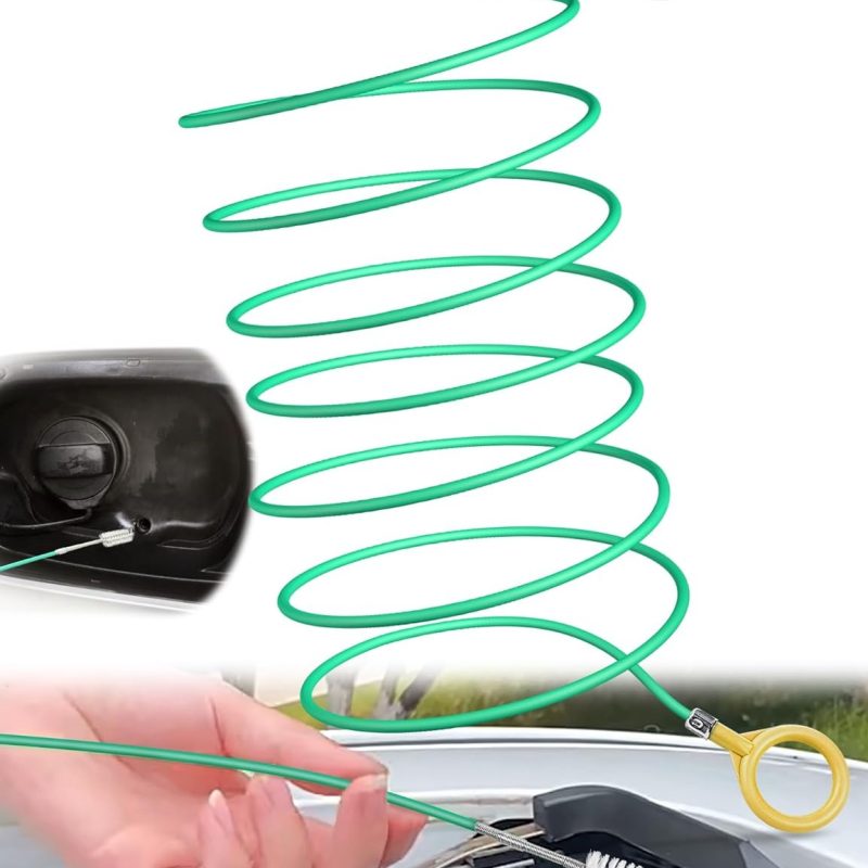 Upgraded Auto Sunroof Drain Cleaning Tool, 120 Inch Flexible Drain Brush Long Pipe Cleaners for Car, Tube Cleaning Brush Slim Drain Dredging Tool Perfect for Car Sunroof, Windshield Wiper Drain Hole